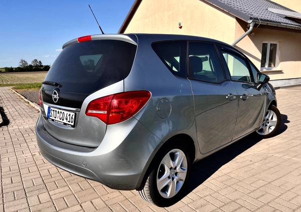 Opel Meriva cena 18999 przebieg: 212000, rok produkcji 2011 z Legnica małe 137